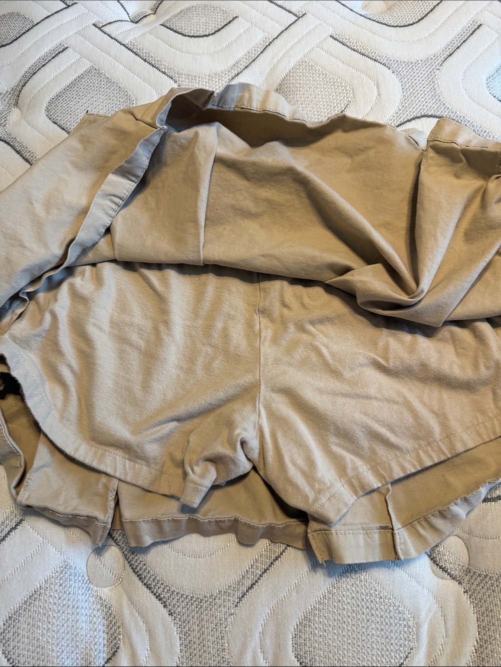 Uniform Skort GAP Girls Khaki Pleated Skort - Picture 3 of 5
